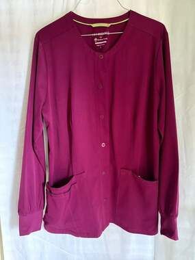 Helping Hands Scrub jacket, Sz L